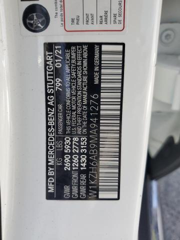 2021 MERCEDES-BENZ E 450 4M A W1KZH6AB9MA941276