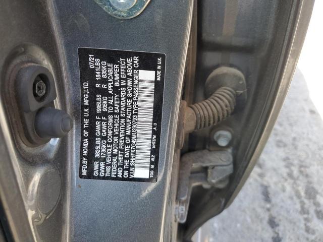 2021 HONDA CIVIC SPOR SHHFK7G49MU230793