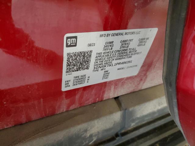 2023 CHEVROLET TAHOE K150 - 1GNSKTKL1PR486391