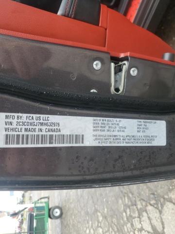 2021 DODGE CHARGER SC 2C3CDXGJ7MH632976