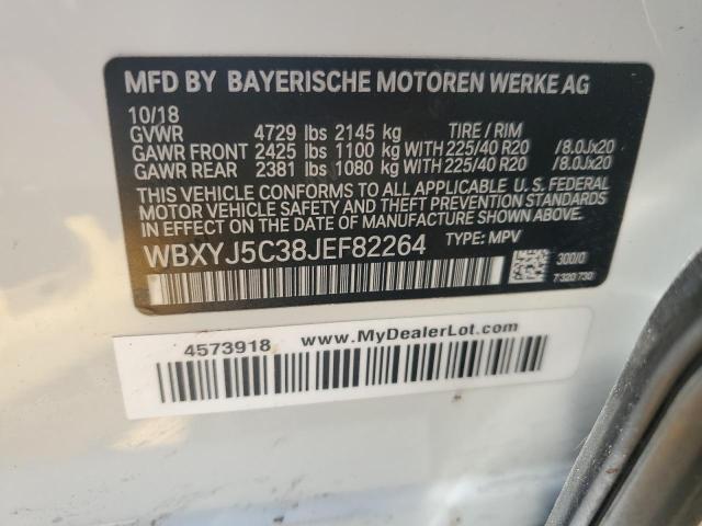 2018 BMW X2 XDRIVE2 - WBXYJ5C38JEF82264