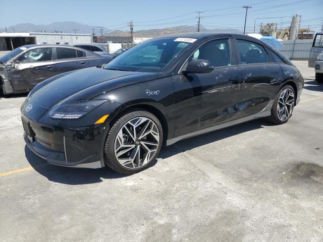 HYUNDAI IONIQ 6 SE 2023 black  electric KMHM34AC7PA030105 photo #1