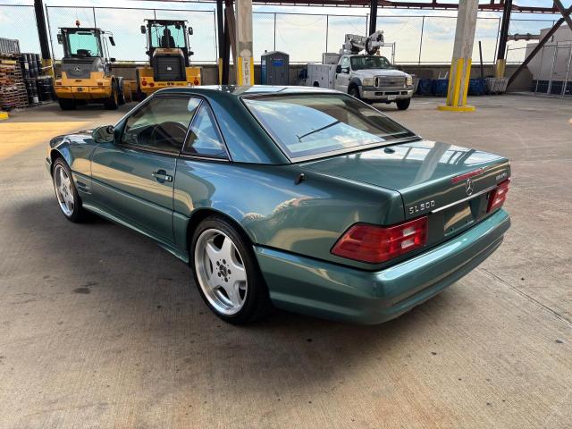 MERCEDES-BENZ SL 500 2002 green  gas WDBFA68F42F204673 photo #4