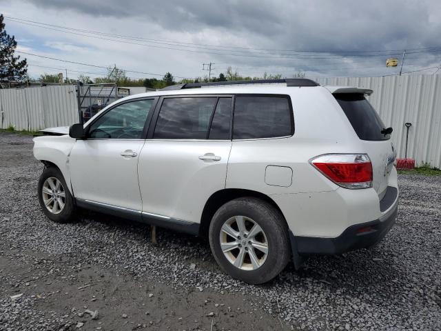 Vin: 5tdbk3eh2cs136313, lot: 56129975, toyota highlander base 20122
