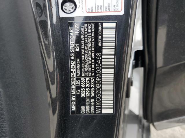 2023 MERCEDES-BENZ EQS SEDAN W1KCG2DB0PA035468