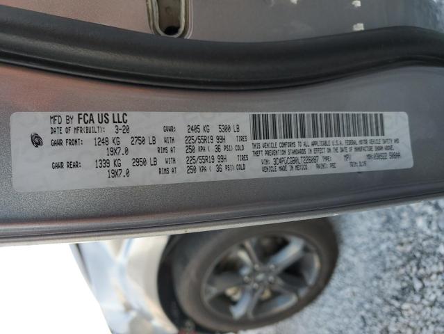2020 DODGE JOURNEY CR - 3C4PDCGB0LT226087