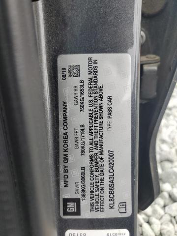 2020 CHEVROLET SPARK - KL8CB6SA3LC420007