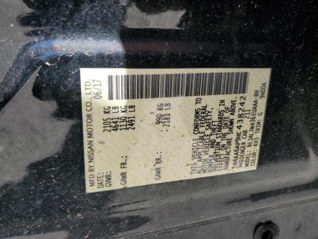 2017 NISSAN MAXIMA 3.5 - 1N4AA6AP9HC438242