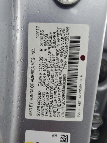 2018 HONDA ACCORD TOU - 1HGCV2F95JA003960