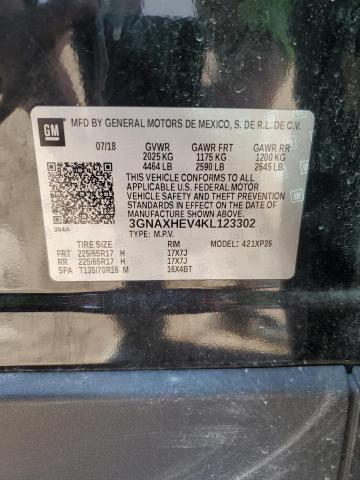 2019 CHEVROLET EQUINOX LS - 3GNAXHEV4KL123302