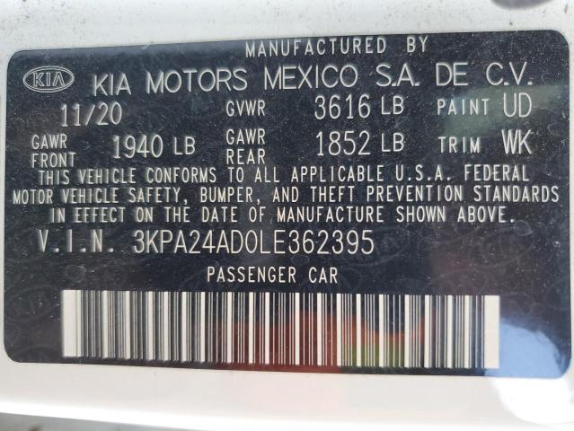 2020 KIA RIO LX 3KPA24AD0LE362395