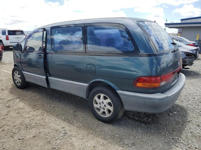 TOYOTA PREVIA 1994 green  gas JT3AC11R7R1156305 photo #3
