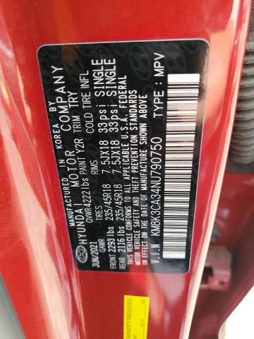 2022 HYUNDAI KONA N LIN - KM8K3CA34NU790750