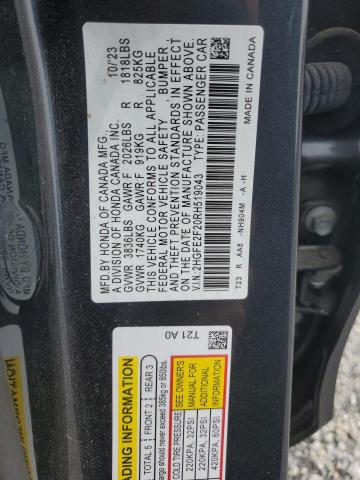 2024 HONDA CIVIC LX - 2HGFE2F20RH519043