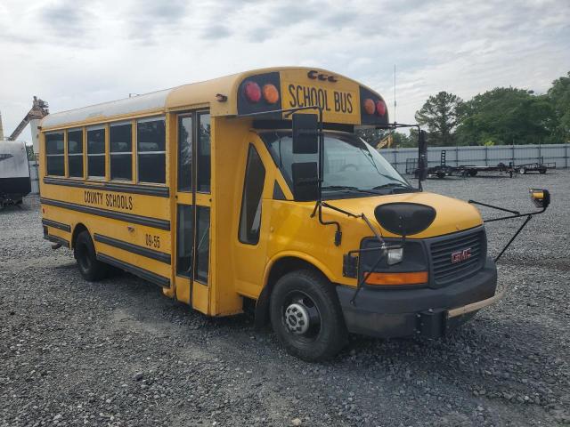 GMC SAVANA CUT 2009 yellow  gas 1GDJG31K791156847 photo #1
