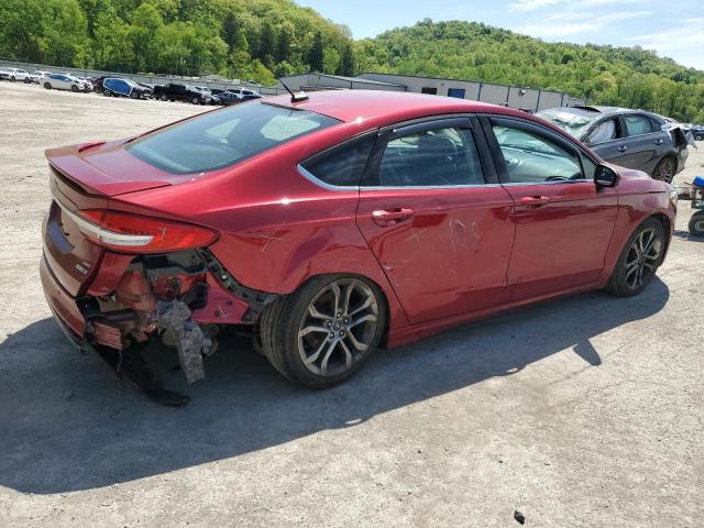 2017 FORD FUSION SE - 3FA6P0T92HR176758
