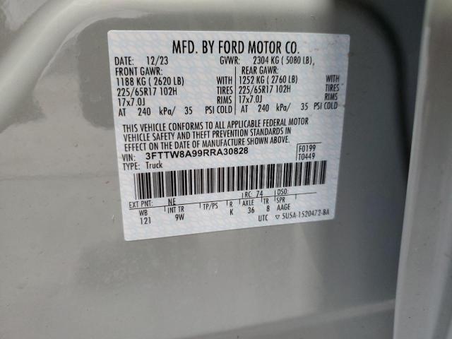 2024 FORD MAVERICK X - 3FTTW8A99RRA30828