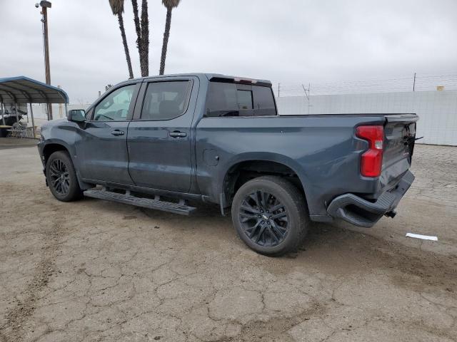 CHEVROLET SILVERADO 2019 blue  gas 1GCPWDED7KZ213025 photo #3