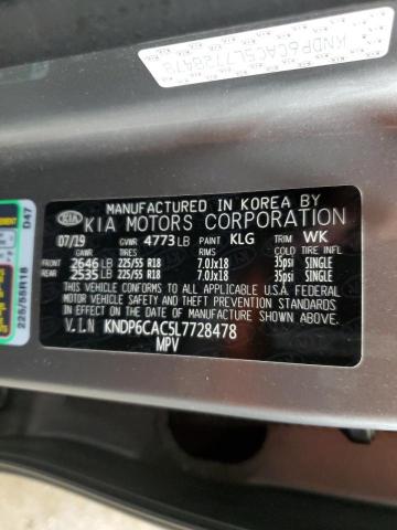 2020 KIA SPORTAGE S KNDP6CAC5L7728478