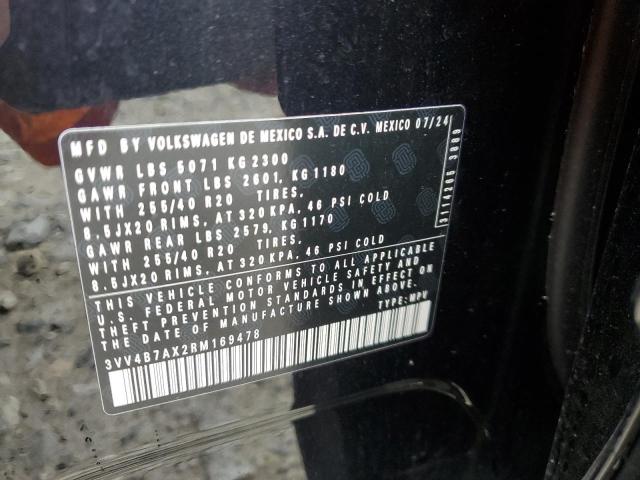 2024 VOLKSWAGEN TIGUAN SEL 3VV4B7AX2RM169478