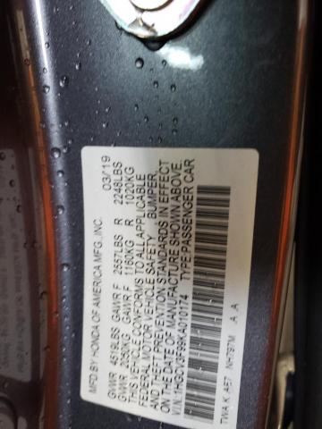 2019 HONDA ACCORD TOU - 1HGCV3F99KA010174
