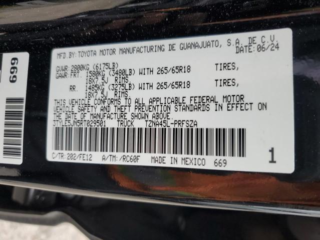 2024 TOYOTA TACOMA DOU - 3TYLE5JN5RT029501