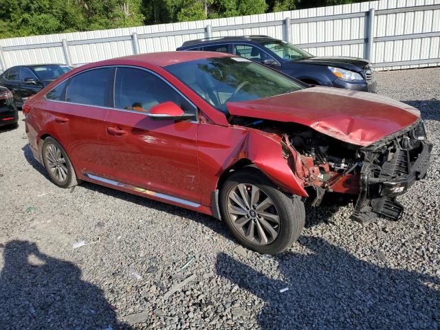 Vin: 5npe34af9hh553509, lot: 55316825, hyundai sonata sport 20174