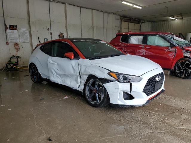 Vin: kmhth6ab9lu029420, lot: 58548465, hyundai veloster turbo 20204