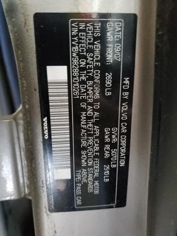 Lot #3208264456 2008 VOLVO V70 3.2