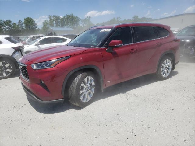 Vin: 5tdxbrch4ns542480, lot: 57946125, toyota highlander hybrid limited 2022 img_1