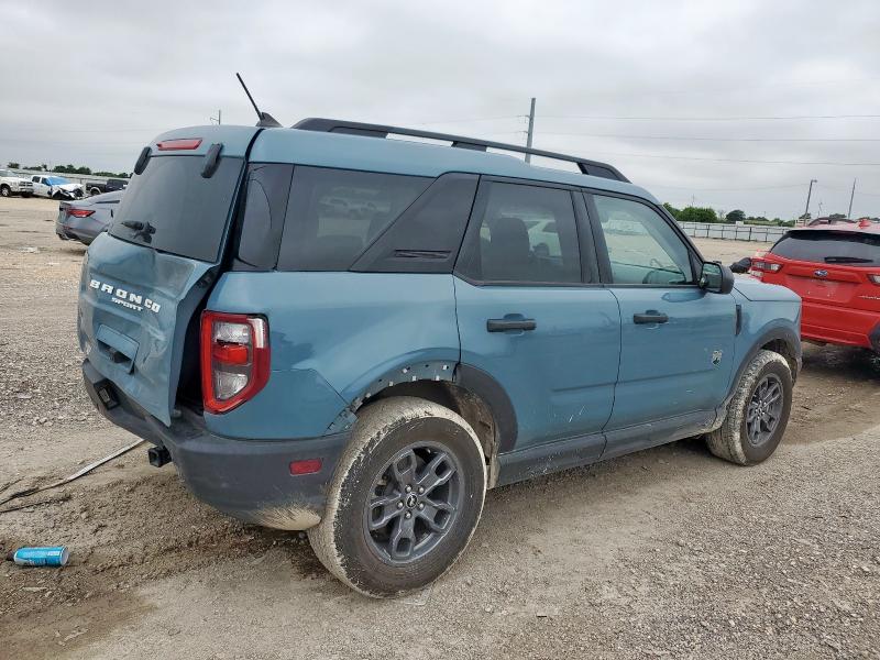 Vin: 3fmcr9b65mra16267, lot: 58597815, ford bronco big bend 20213