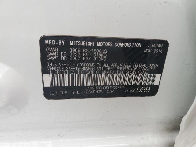 2015 MITSUBISHI LANCER ES JA32U2FU9FU009332