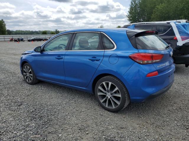 HYUNDAI ELANTRA GT 2018 blue  gas KMHH35LE1JU021265 photo #3