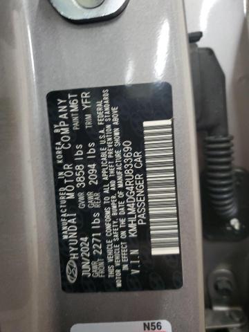2024 HYUNDAI ELANTRA SE - KMHLM4DG4RU833690
