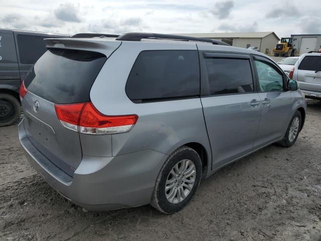 TOYOTA SIENNA XLE 2012 silver sports v gas 5TDYK3DCXCS278957 photo #4