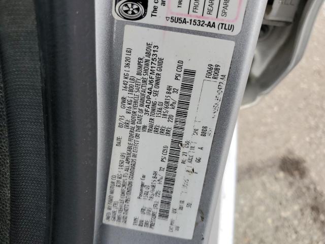 2015 FORD FIESTA 3FADP4AJ6FM175313