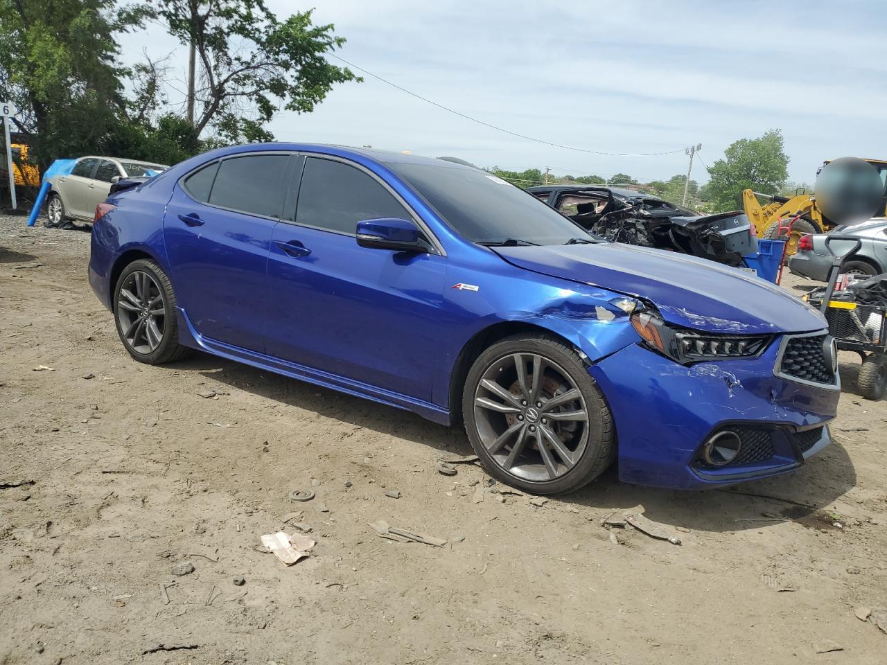 Lot #3310602283 2018 ACURA TLX TECH+A