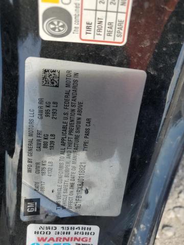 2018 CHEVROLET CAMARO LT 1G1FB1RX8J0118821