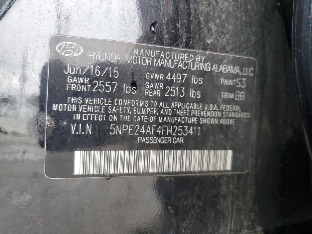 2015 HYUNDAI SONATA SE - 5NPE24AF4FH253411