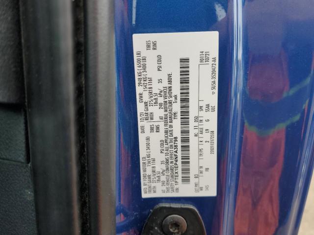 2022 FORD F150 SUPER - 1FTEX1EP4NFA38798