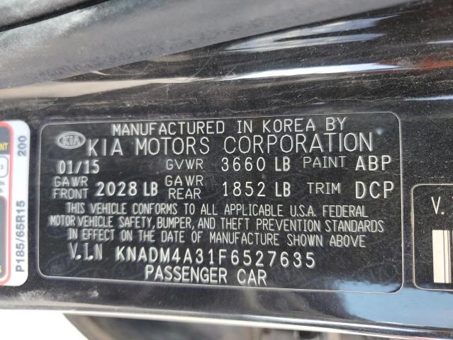2015 KIA RIO LX - KNADM4A31F6527635