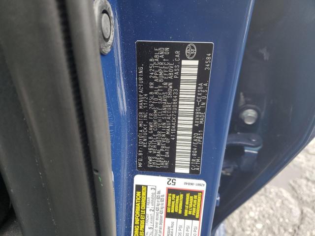 2025 TOYOTA CAMRY XSE - 4T1DAACK7SU086433