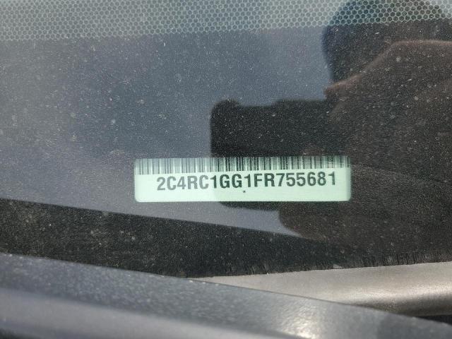 2015 CHRYSLER TOWN & COU - 2C4RC1GG1FR755681