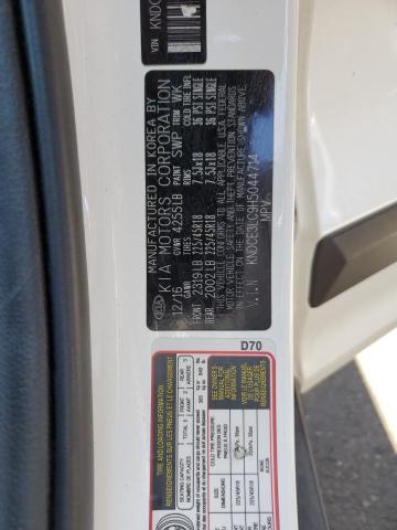 2017 KIA NIRO EX TO - KNDCE3LC9H5044714