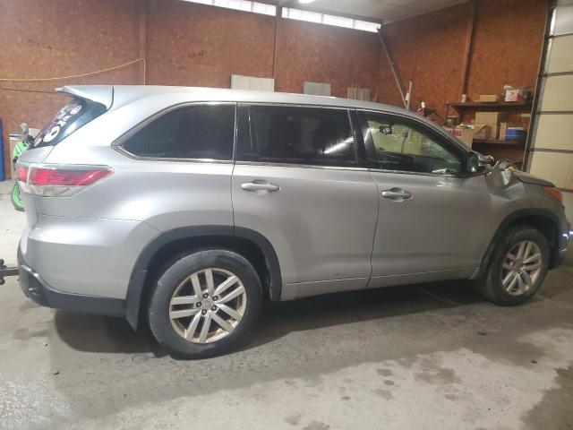 Vin: 5tdbkrfhxfs217825, lot: 57860765, toyota highlander le 20153