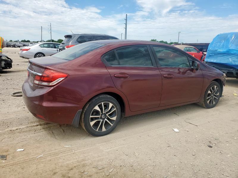 Vin: 19xfb2f8xfe078573, lot: 57636515, honda civic ex 20153
