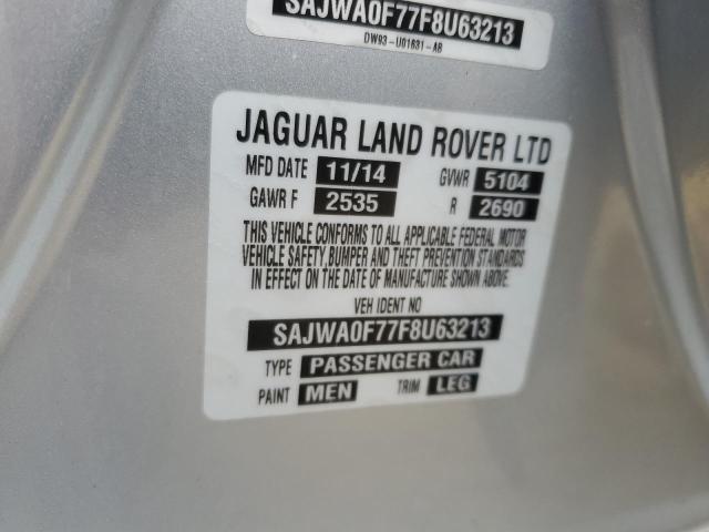 2015 JAGUAR XF 3.0 SPO SAJWA0F77F8U63213