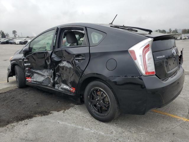 TOYOTA PRIUS 2015 black hatchbac hybrid engine JTDKN3DU6F0473046 photo #3