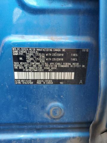 2016 TOYOTA RAV4 LIMIT - 2T3DFREV1GW412832