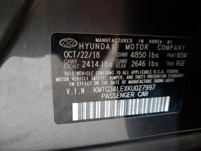 2019 GENESIS G70 PRESTI - KMTG34LEXKU027997